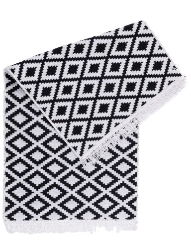 efloor Dywan Kilim Gold Romby Biały 80x150 cm