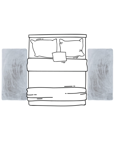 Efloor Dywan Rabbit 80x150cm Szary