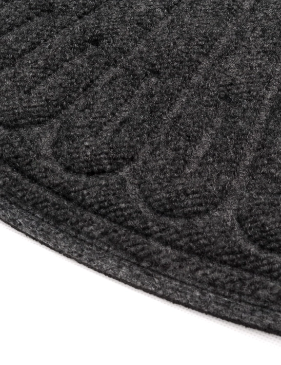 e-floor Wycieraczka Half Moon Contours Czarny