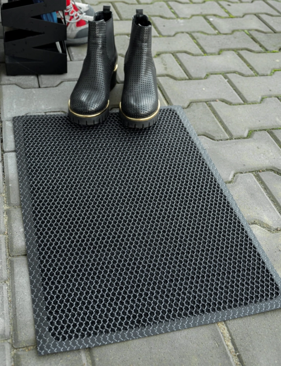 EFLOOR Wycieraczka 3D 60x90cm Szary