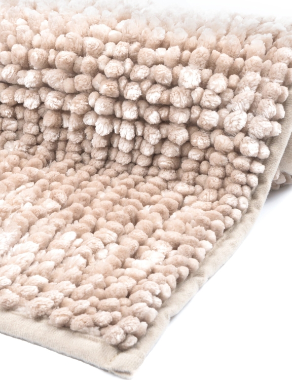 Efloor Komplet Dywaników Łazienkowych Chenille Velvet Zestaw 2szt Beżowy