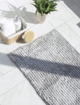 Dywanik Łazienkowy Chenille Velvet 60x90cm Szary