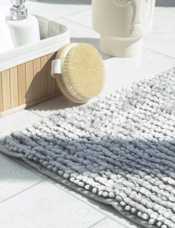 Efloor Dywanik Łazienkowy Chenille Velvet 40x60cm Szary