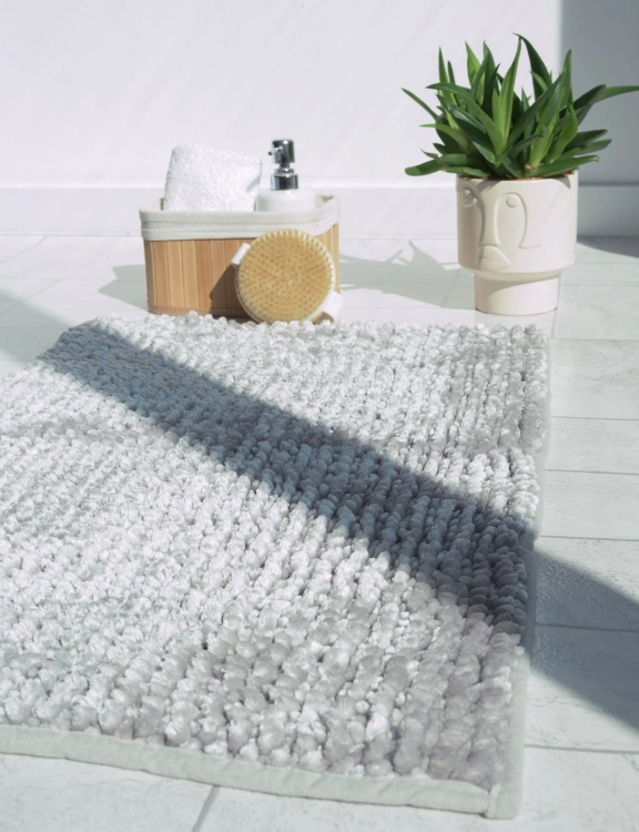 Efloor Dywanik Łazienkowy Chenille Velvet 40x60cm Szary