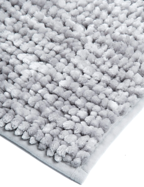 Efloor Komplet Dywaników Łazienkowych Chenille Velvet 50x80+60x90 Szary