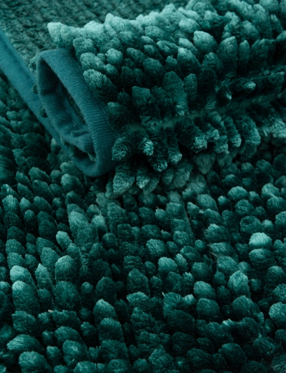 Efloor Komplet Dywaników Łazienkowych Chenille Velvet 50x80+60x90 Zielony