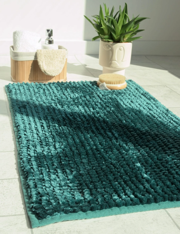 Efloor Komplet Dywaników Łazienkowych Chenille Velvet 3el Zielony