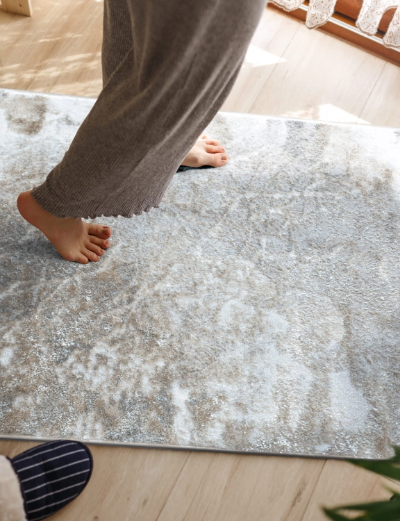 Efloor Dywan Nowoczesny Wenecja 67x120cm Marmur Szary