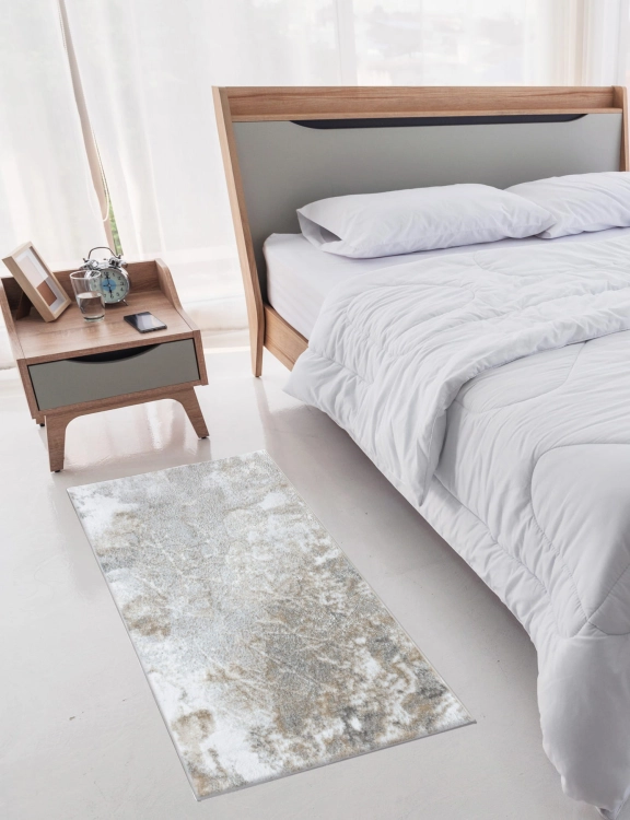 Efloor Dywan Nowoczesny Wenecja 67x120cm Marmur Szary
