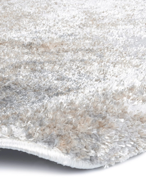 Efloor Dywan Nowoczesny Wenecja 120cm Okrągły Marmur Szary