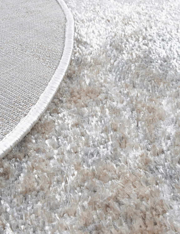 Efloor Dywan Nowoczesny Wenecja 120cm Okrągły Marmur Szary