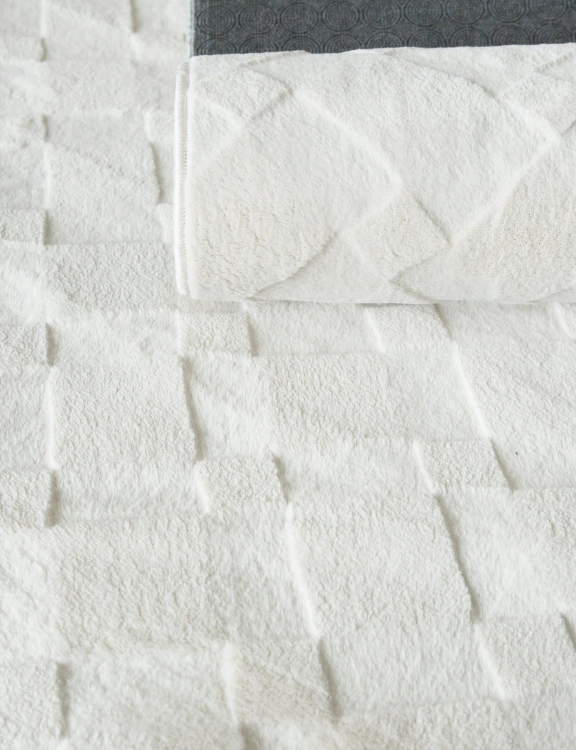 Efloor Dywan Nowoczesny 3D Stilo 160x220cm Geometryczny Kremowy