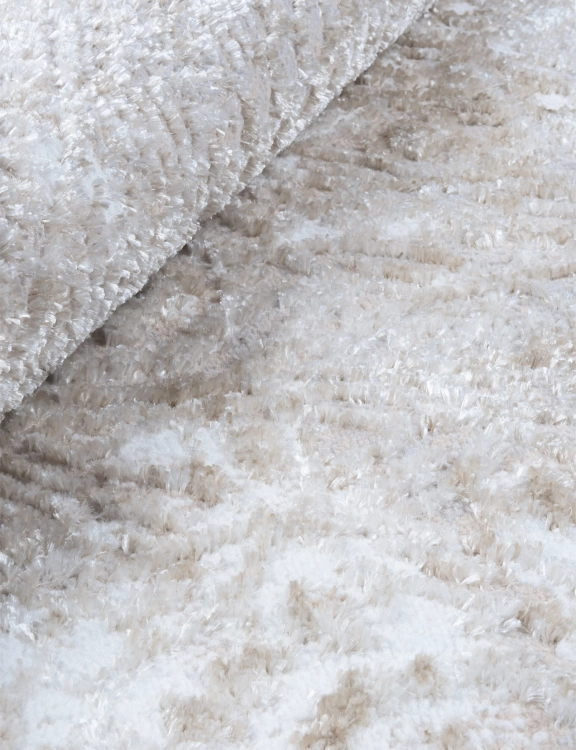 Efloor Dywan Nowoczesny Wenecja 120cm Okrągły Ornament Beżowy