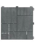 Płytka Tarasowa 30x30cm Stone Mosaic Steel Grey