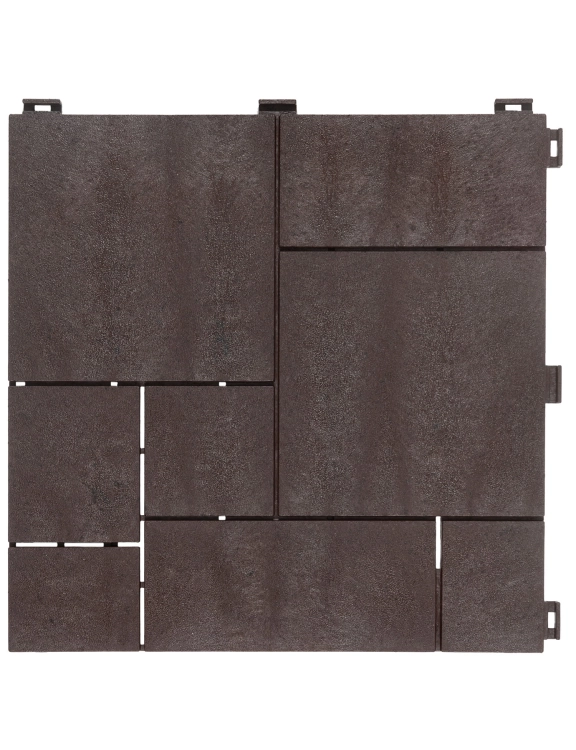 efloor_Płytka Tarasowa 30x30cm Stone Mosaic Coffe