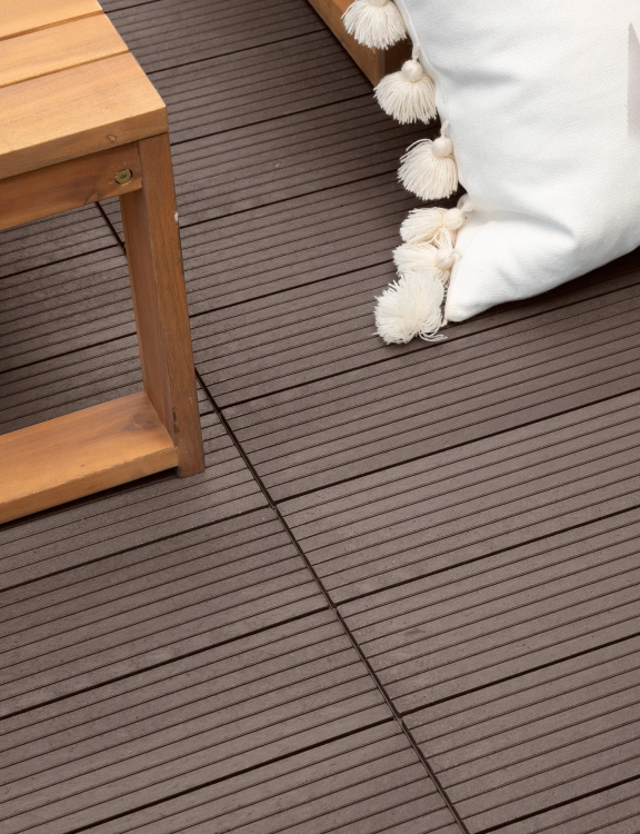 Efloor Płytka Tarasowa 45,7x45,7cm Extreme Tile Cosmopolitan Coffee