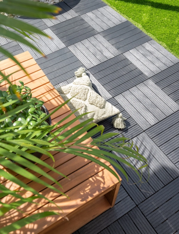 Efloor Płytka Tarasowa 30x30cm Tile Cosmopolitan Graphite