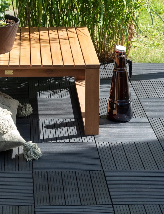 Efloor Płytka Tarasowa 30x30cm Tile Cosmopolitan Graphite