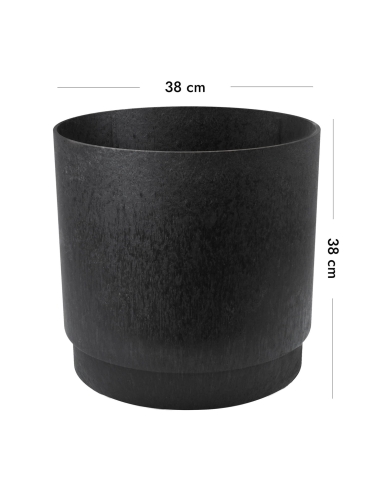 efloor Donica Czarny Alto 38Øx38wys.