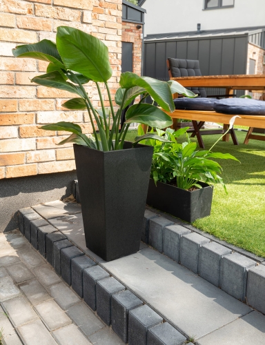 efloor_Donica Czarny Sonata 26dł.x26szer.x50wys