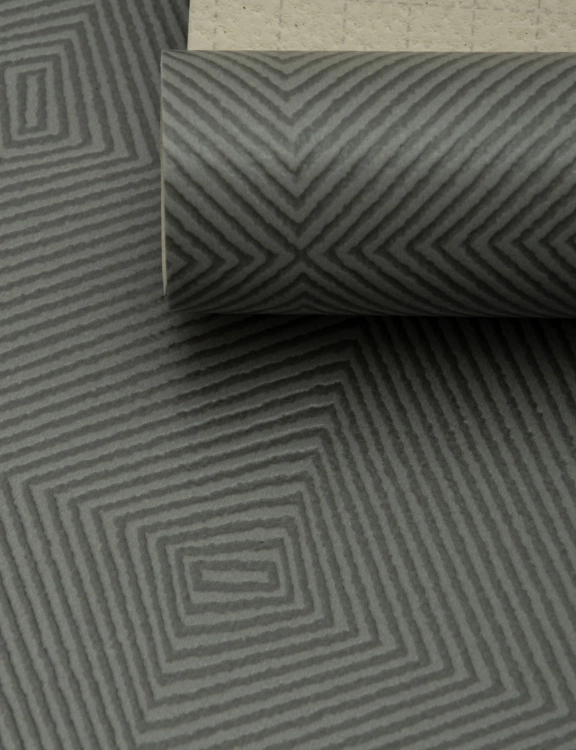 Efloor MultiSense Wykładzina PCV 2m Prato Geometria Szary