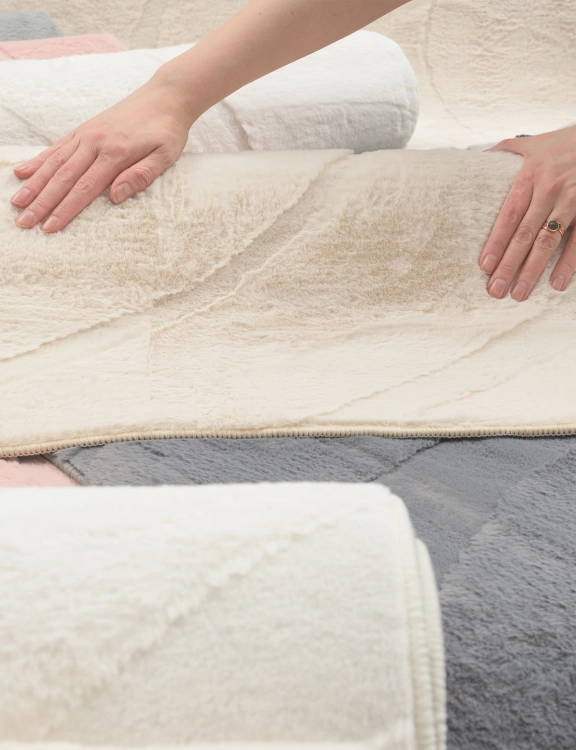 Rfloor Dywan Rabbit Malmo 3D 80x150cm Beżowy