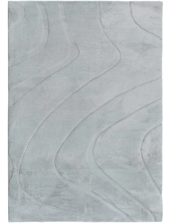 Efloor Dywan Rabbit Malmo 3D 160x220 cm Jasny Szary