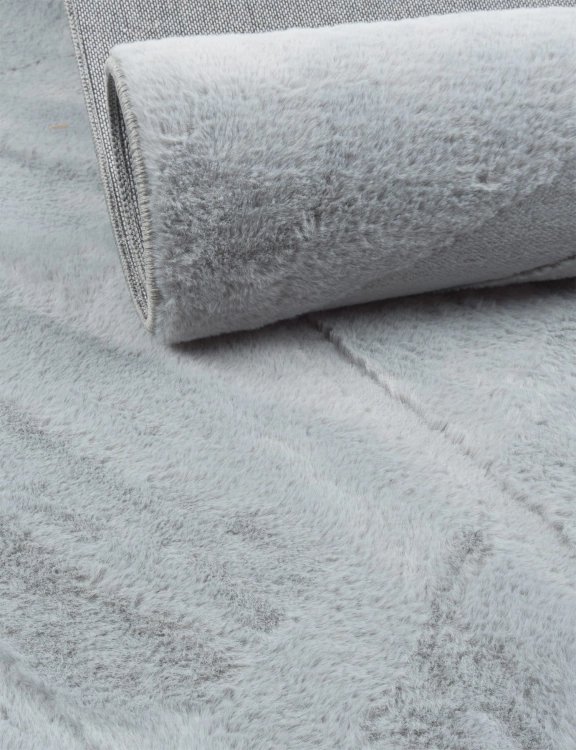 Efloor Dywan Rabbit Malmo 3D 80x150 cm Jasny Szary