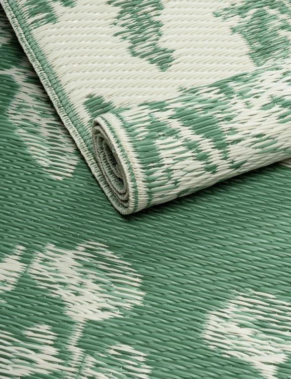 Efloor Dywan Zewnętrzny 120x170cm Liście Zielony