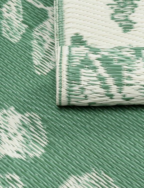 Efloor Dywan Zewnętrzny 120x170cm Liście Zielony