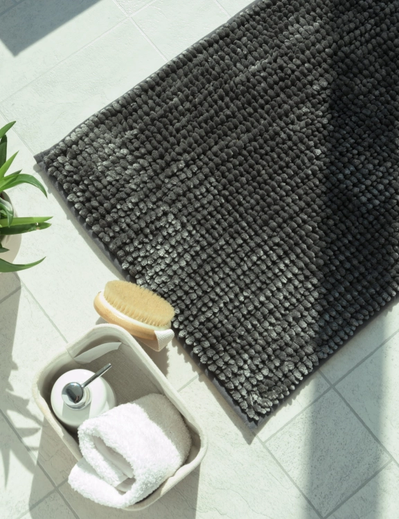 Efloor Dywanik Łazienkowy Chenille Velvet 40x60cm Grafitowy
