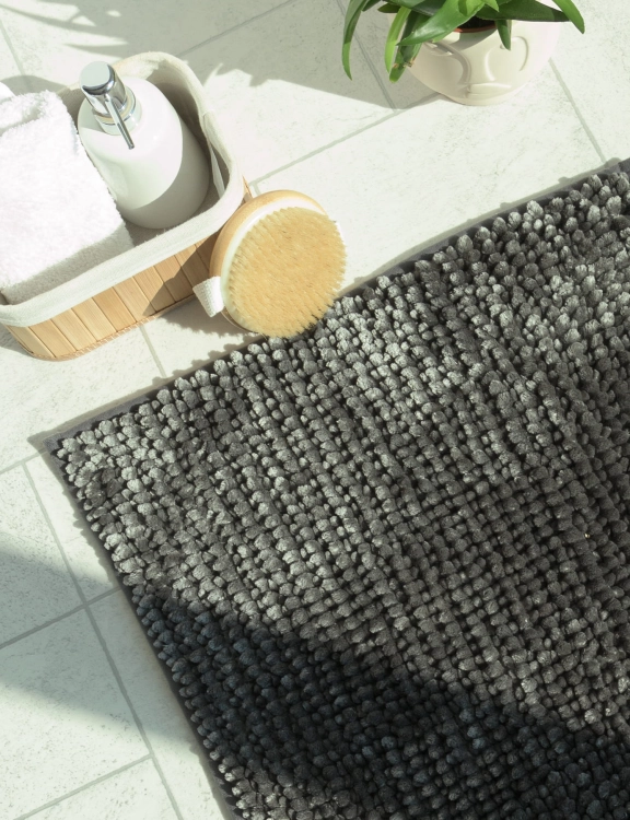 Efloor Dywanik Łazienkowy Chenille Velvet 40x60cm Grafitowy