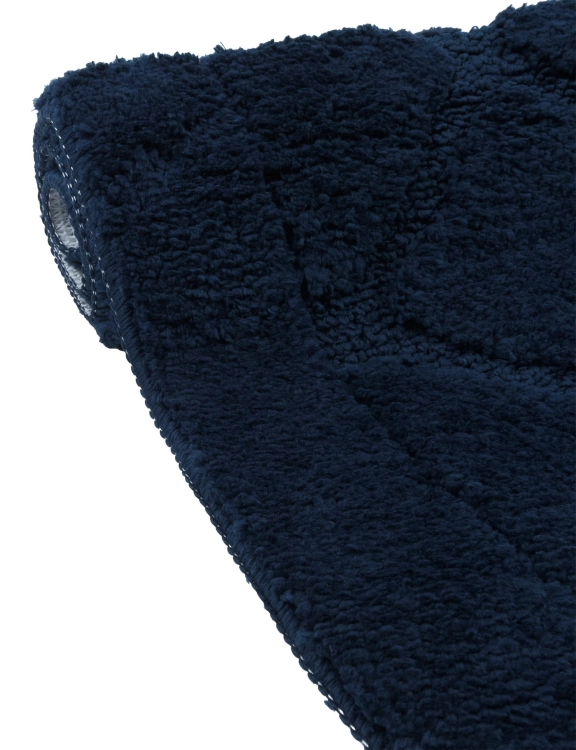 Efloor Komplet Dywaników Łazienkowych Soft 2el 50x80cm + 40x60cm Antypoślizgowy Granatowy