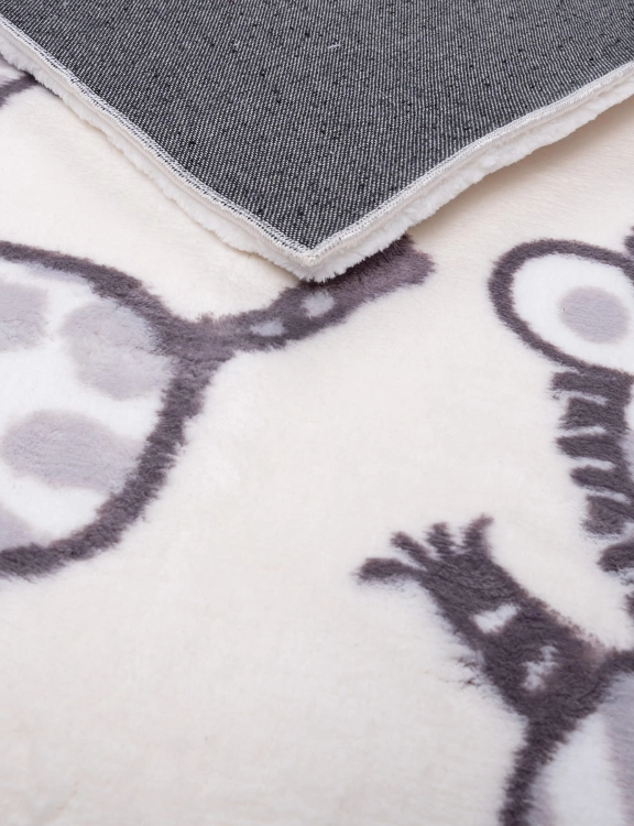 Efloor Dywan Dziecięcy Pluszowy Maximo 80x150cm Żyrafa Kremowy