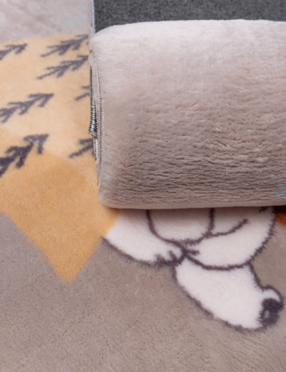 Efloor Dywan Dziecięcy Pluszowy Maximo 160x230cm Misie Beżowy