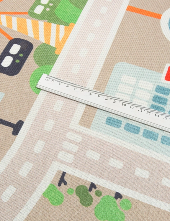 Dywan Dziecięcy Ulice 150x200cm Beżowy