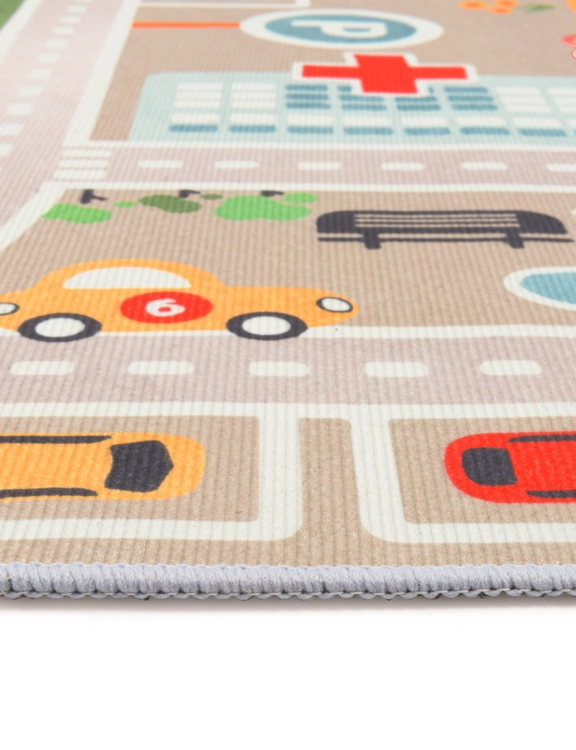 Dywan Dziecięcy Ulice 150x200cm Beżowy