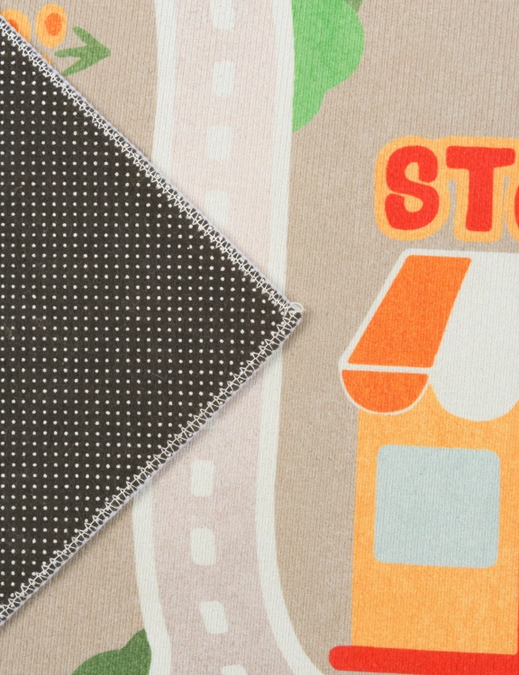 Dywan Dziecięcy Ulice 150x200cm Beżowy