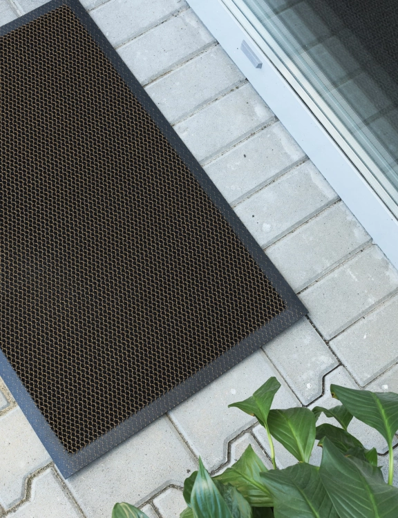 Efloor Wycieraczka 3D 60x90cm Złoty