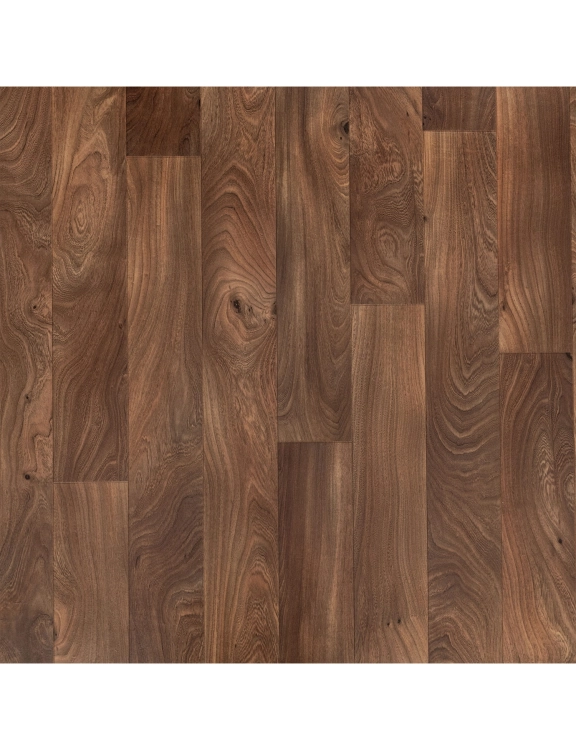Efloor Wykładzina PCV 4m Bingo Elm 47 Mahoń Dąb Deska Brązowy