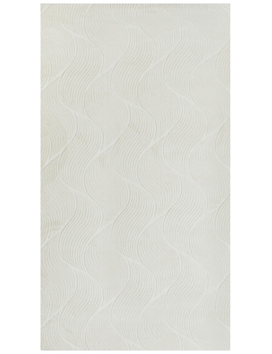 Efloor Dywan Nowoczesny Sater 80x150cm Fala Kremowy