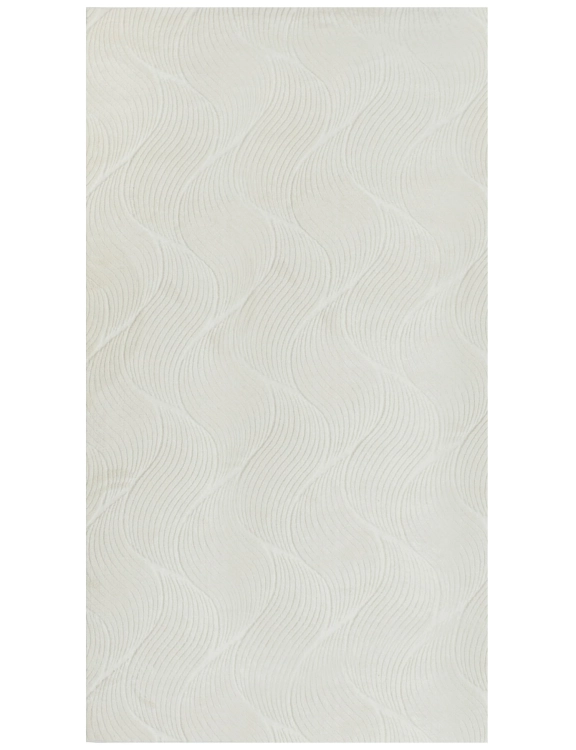 Efloor Dywan Nowoczesny Sater 80x150cm Fala Kremowy