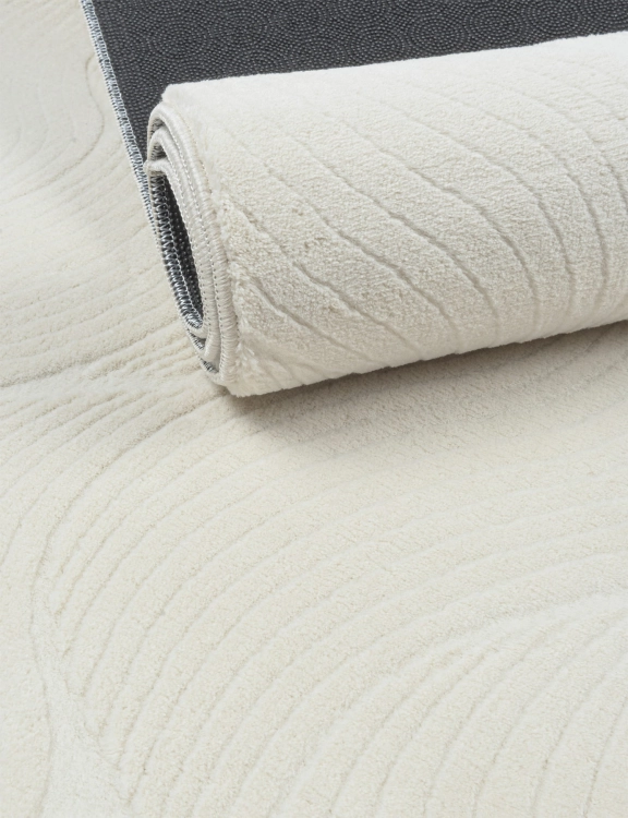 Efloor Dywan Nowoczesny Sater 120x170cm Fala Kremowy