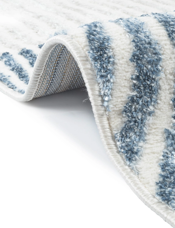 E-floor Dywan Nowoczesny Tori 67x120cm Abstrakcja Niebieski