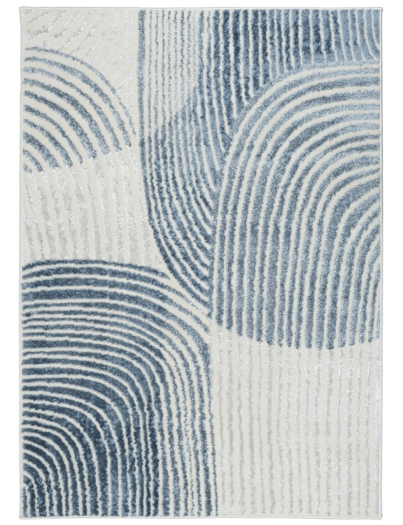 E-floor Dywan Nowoczesny Tori 120x170cm Abstrakcja Niebieski