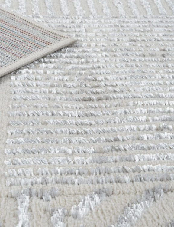 e-floor Dywan Nowoczesny Tori 67x120cm Geometryczny Szary