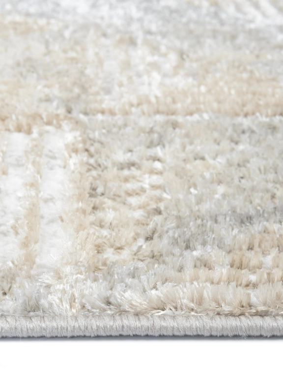 e-floor Dywan Nowoczesny Wenecja 67x120cm Geometryczny Beżowy