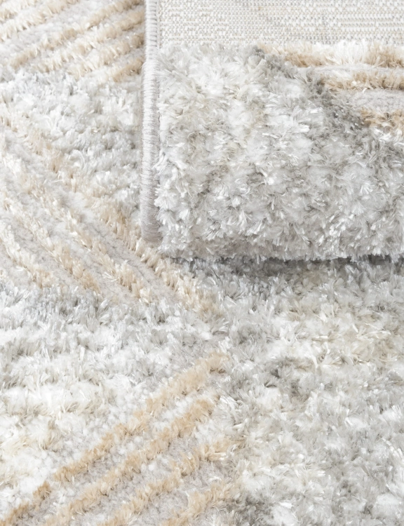 e-floor Dywan Nowoczesny Wenecja 67x120cm Geometryczny Beżowy