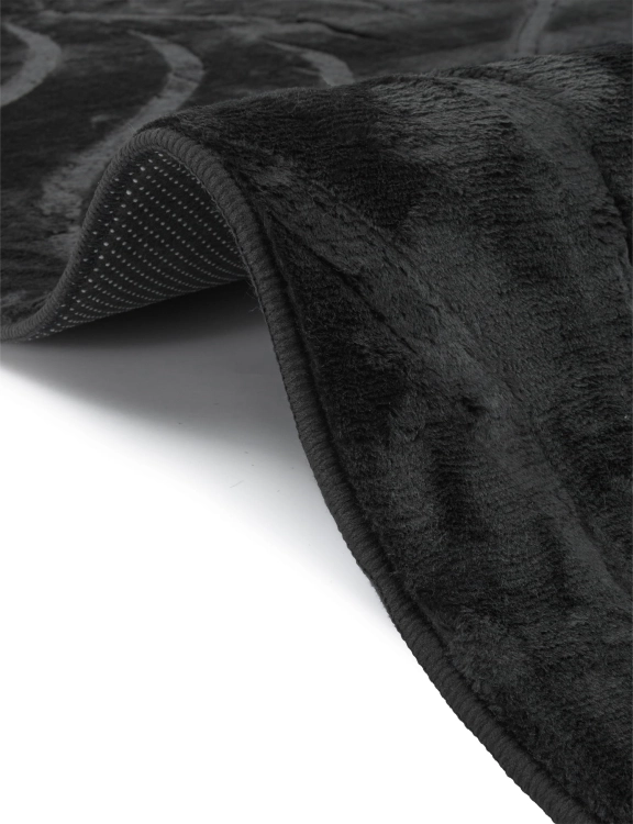 e-floor Dywan Glamour 200x300 Fala Czarny