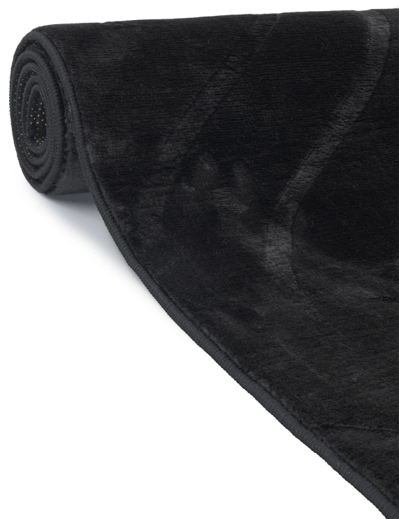 e-floor Dywan Glamour 120x170cm Fala Czarny